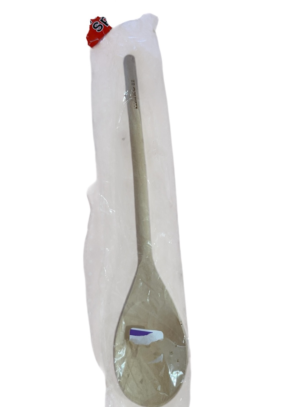 Winco 82 Brown Wooden Spoon, NIB